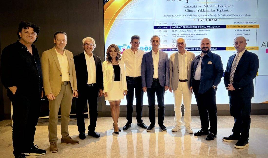 Ata Grup İzmir’de Göz Cerrahisi Zirvesine Ev Sahipliği Yaptı İzmir göz sağlığı alanında önemli bir bilimsel buluşmaya ev sahipliği